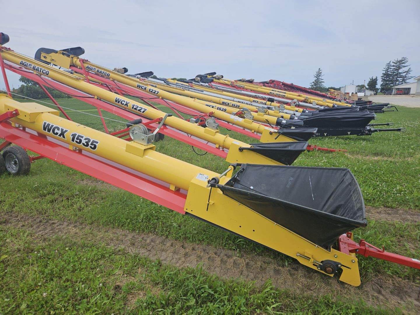 augers lined up