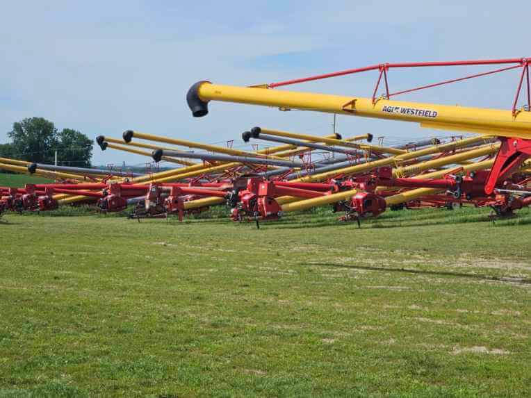 augers lined up